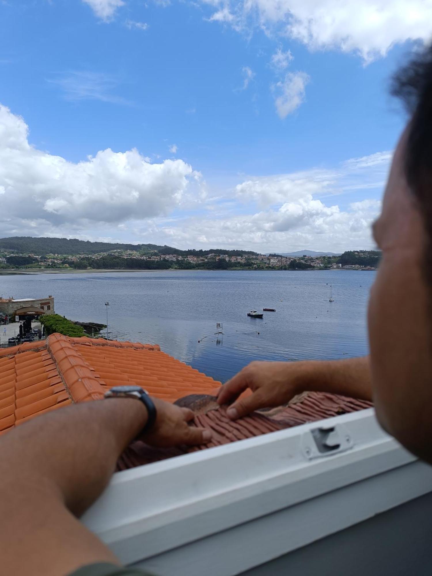 Atico Pequeno Paraiso Combarro Esterno foto